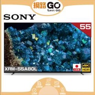 【SONY 索尼】BRAVIA 55型 4K HDR OLED Google TV 顯示器(XRM-55A80L)