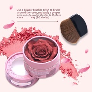 3d Rose-shaped Blush, Silky Satin Blush, High Color That Blush Long-lasting Naturally U4p2