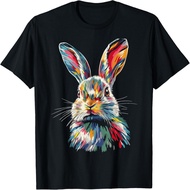 Bunny Animal Motif Art Bunny T-Shirt