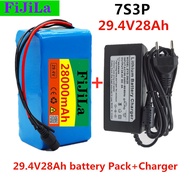 18650Lithium Battery24V28ahElectric Bicycle Power Car Electric Lithium Ion Battery Pack Charger