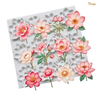 TER Cohesion Flower Design Silicone Mold Perfect For Baking And Crafting Enthusiasts