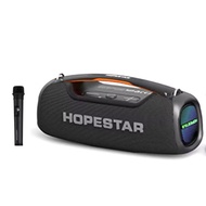 Hopestar A60/ A80 ลำโพงบลูทูธ 350วัตต์ พร้อมไมค์  ลำโพง6ดอก มีไฟRGB ปรับเบส3โหมด ของแท้100% Party600