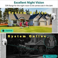 IP Camera CCTV Outdoor CCTV Wifi 360 PTZ Pan Tilt 8 MP V380 Pro