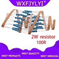 20pcs 100 ohm 2W 100R Metal film resistor