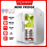 Propappa - 8L Portable Dual Use Freezer&amp;Warmer Outdoor Mini Fridge, 8L Sejuk&amp;Panas Fungsi Peti Sejuk, 8L迷你车家冷热两用小冰箱