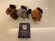 (順豐） 全新 香港賽馬會 公仔 紀念品 非賣品 （3隻）