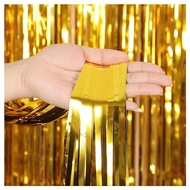 Foil Rain Curtain 1m×2m Background photozone /Party Decoration Foil Curtain/Party Rain Curtain/Birth