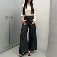 NEW JASY PANTS - denim cullote pants - woman pants - denim pants - high waist denim - high waist jea