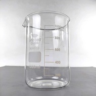 One Two Cups Borosilicate Glass Chemical Lab Measuring Cup - GG-17