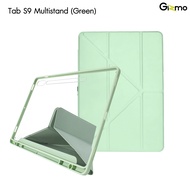 Gizmo เคสฝาพับหลังใส ดำม่วงมิ้นท์ for Galaxy เคส Tab S9 / S9 FE/ S9 Plus/ S9 Ultra รุ่น Multi Stand 