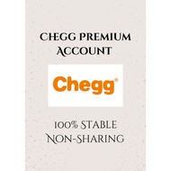 【100% STABLE】Chegg Premium Account NON-SHARING