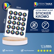 Print Chromot A3+Print &amp; Cut Label Sticker/Label Sticker/Dry Food Sticker/Cake Sticker