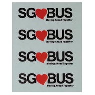 SG❤️BUS Logo Watermark Decals (1:76)