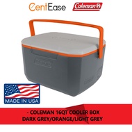 Coleman 16QT (15L) Excursion Cooler Box - Lime/Orange/Blue with Dark Grey /Blue White (Asia)