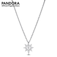 Pandora Silver North star sterling silver pendant necklace