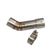 Fz8n Fz800 For Fazer Motorcycle Exhuast Fz8s Yamaha Fz8 Middle Link Pipe Connect 51Mm Motorcycle Esc