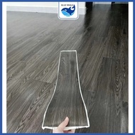 2mm 45x15cm imitation wood plastic floor, easy to install. 15 panels can be construct 1m2