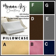 PILLOW CASE ONLY for Memory Foam Latex Contour Pillow