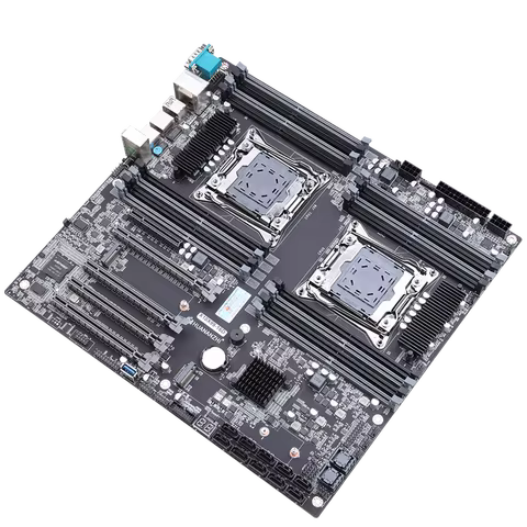 HUANANZHI X10X99 16D Dual CPU Server Motherboard Set LGA 2011-3 DDR4 ECC RAM Support NVME M.2 SATA3.