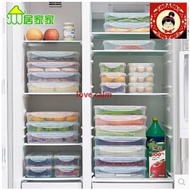 Tupperware rectangular box of frozen dumplings box sealed box covered storage box lunch refrigerator