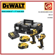 DeWalt DCK266M2T-B1 18V XR BL Compact Twin Kit ( c/w 2 x 4.0ah battery )