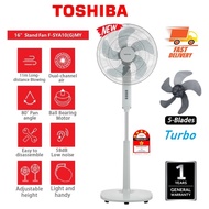 [READY STOCK] Toshiba 16 Stand Fan F-LSA10(W)MY - 5 Blades F-LSA10 **SIMILAR TO F-MX405 ESF-J1656 F-