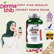 DERMATHIB Treatment Supplement for Acne Scars, Acne Scars, and Itching on the Skin, HALAL BPOM Capsu