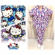 PIYAMA JUMBO XXXL HELLOKITTY DOT CP KARAKTER WANITA BUSUI BUMIL