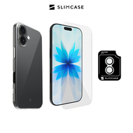 [Combo 3in1] เคส + ฟิล์มกระจก + เลนส์กล้อง iPhone 17 Series จาก SLIMCASE - ปกป้องรอบด้าน 360° ไม่เหล