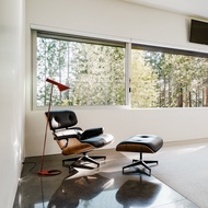 Eames Reclining Chair Classic eames Genuine Leather Sofa Chair Single Balcony Study Bedroom Lazy Des