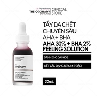 CHÍNH HÃNG 💯.SERUM PEEL DA HÓA HỌC THE ORDINARY AHA 30%+BHA2% PEELING SOLUTIONS 30ml