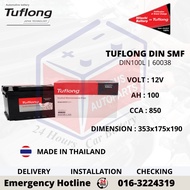 HITACHI TUFLONG SMF LN5 | DIN100L | 60038 CAR BATTERY