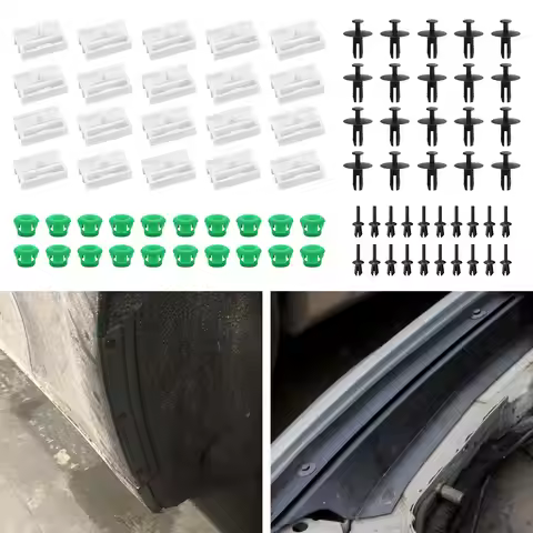 For BMW E36 E46 E90 E91 E30 Side Sill Skirt Clip Car Rocker Panel Moulding Clip Grommet Nut 316i 318