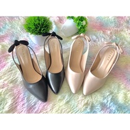 JM01 :Sweet Bow Heel Strap 3 Inches Super Young Lady Shoes Measure Your Feet Before Ordering. Enter 