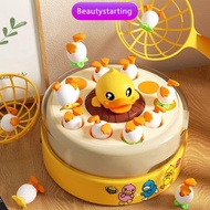 Beautylife| Bouncing Duck Toy Pop Up Duck Focus Training Toy Attention Booster Game Party Fun Family