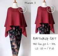 ATASAN KEBAYA BATWING JUMBO KEBAYA BATWING