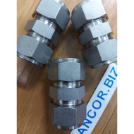 SS-1210-6 Stainless Steel Swagelok Tube Fitting, Union, 3/4 in. Tube OD