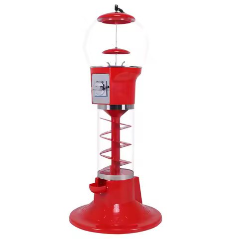 Big Spiral Gumball Bank with Stand Popular Balls Gachapon Tool Large Capacity Free Standing Toys Ven
