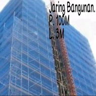 Waring Proyek Bangunan,,Waring Biru,,jaring biru kontruksi,,polynet biru/100 m x 3 m