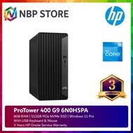 HP ProTower 400 G9 6N0H5PA Desktop PC Black ( I5-12500, 8GB, 512GB SSD, Intel, W11P )