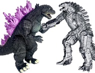 TwCare Set of 2 Godzilla Millennium Mecha MechaGodzilla King of The Monsters Toys, 2021 Movable Join