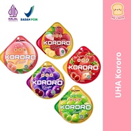 UHA Kororo Jelly Candy / Grape Fruit Jelly Candy / UHA Kororo Peach jelly candy / UHA Kororo Strawbe