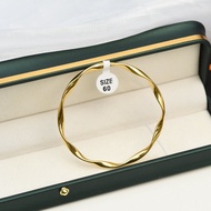 Vòng Tay Mobius Bằng Thép Titan Màu Vàng Không Phai Dành Cho Nữ Vòng Tay Độc Đáo Sang Trọng Quà Tặng