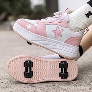 [Ship Now] Yonex [Roller Skating Shoes] Five pointed Star Four Wheel Skating Shoes Do Not Glow, Pare
