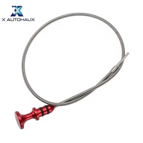 X Autohaux Car Engine Oil Dipstick Fuel Tanks Oil Level Dip Stick for Mini Cooper S 1.6L L4 Supercha