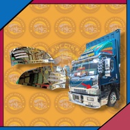 Cover Chrome Lampu Signal Mitsubishi Fuso fe71 fe83 Fuso014