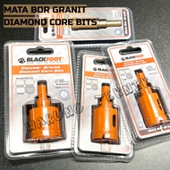 MATA BLACKFOOT DIAMOND CORE BIT - DIAMOND CORE DRILL - GRANITE CERAMIC MARBLE DRILL BIT 45 MM