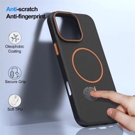 Lichee Leather Magnetic Case For Samsung A05 A05S A06 A15 A16 A26 A35 A36 A55 A56 S23 S24 S25 Ultra 