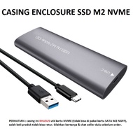 Casing M2 NVME SSD USB3.1 Type-C SSD Enclosure SHUOLE-TP06