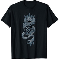 New Quetzalcoatl Aztec Serpent Mayan Aztec Stone Inca Toltec T-Shirt